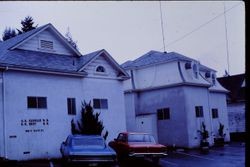 Offices of J. A. Carollo, M.D. and K. B. Hunt, M.D., at 586 South Main Street (now 486 South Main Street), Sebastopol, California, 1970