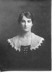 Lilly Martin, sister of Henry Martin, early 1900s
