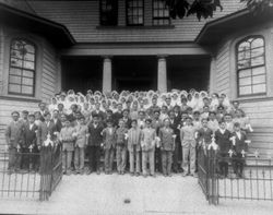 St. Sebastian's Catholic Church in Sebastopol, between 1920 and late 1930s