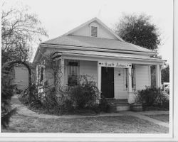 Queen Anne cottage in the Wightman Addition, at 810 Gravenstein Highway South, Sebastopol, California, 1993