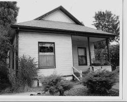 Queen Anne cottage in the Walker Addition, at 545 South Main Street, Sebastopol, California, 1993