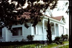 Unidentified house, likely in Santa Rosa, California, photographed in 1976