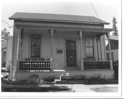 1905 Queen Anne house in the Raup Addition, at 348 Florence Avenue, Sebastopol, California, 1993