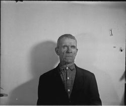 Unidentified man, about 1915