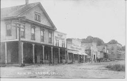 Main Street Graton, about 1914