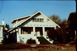 1915 Craftsman bungalow at 640 South Main Street, Sebastopol, California, 1976