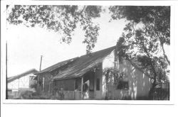 Outbuildings on the farm of William and Leona Rosebrook in Sebastopol, about 1920