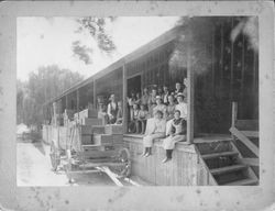 Huntley apple dryer in Sebastopol, California, 1900