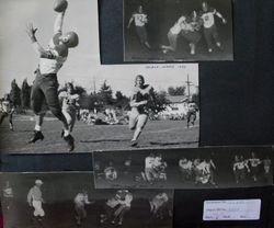 Analy High School Tigers football 1948--Analy vs Santa Rosa night game at Santa Rosa and Analy vs Napa day game at Analy