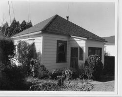 1900 cottage house in the Pitt Addition, at 488 Petaluma Avenue, Sebastopol, California, 1993