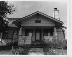 1915 Craftsman bungalow house at 738 North Main Street, Sebastopol, California, 1993