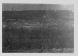 Panoramic view of downtown Graton