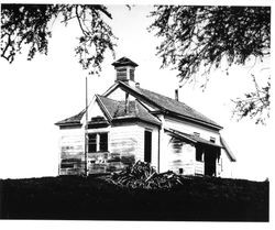 Freestone Schoolhouse in Freestone in 1973