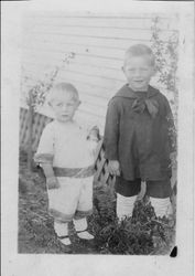 Henry J. Narron and Arthur R. Narron, sons of Jesse F. Narron and Gladys F. (Crabtree) Narron