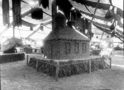 Gravenstein Apple Show display of what appears to be Fort Ross