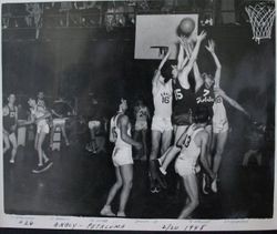 Analy High School Tigers basketball 1948--Analy vs Petaluma Feb 20, 1948 at Analy