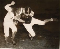 Analy High School Tigers football, 1953--unidentified game photo