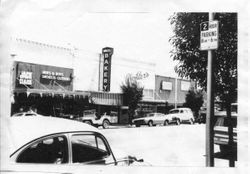 East side of North Main Street Sebastopol, late 1960s