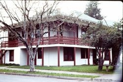 Unidentified house, likely in Santa Rosa, California, photographed in 1976