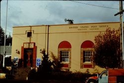 Sebastopol's US Post Office at South Main Street at Willow Avenue, February 1976