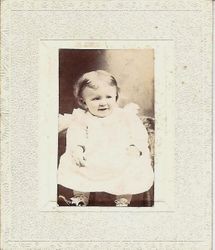 Victor Thorn, probably six months to one year old, about 1902
