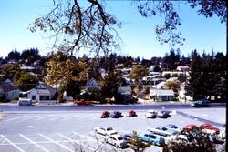 View west from Palm Drive Hospital hill toward Petaluma Avenue, 1970
