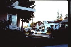 Corner of South High Street and Bodega Avenue, Sebastopol, California, 1975