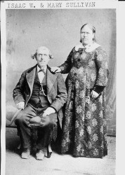 Isaac W. and Mary "Polly" (n. Gilliam) Sullivan, about 1870