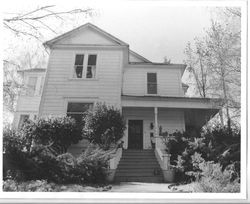 Circa 1888 Queen Anne house in the Morris Addition, at 182 North High Street, Sebastopol, California, 1993