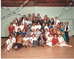 Analy High School Class of 1954 reunion photo taken in August,1984