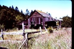 Unidentified barn in western Sonoma County, 1981