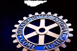 Rotary International sign