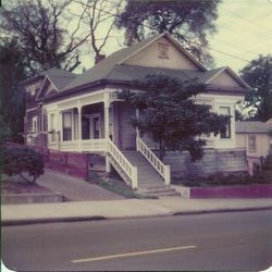 Queen Anne house at 242 Pitt Avenue built about 1913, photographed about 1970s