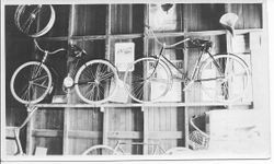 Interior of J. F. Triggs auto parts and cyclery shop Sebastopol