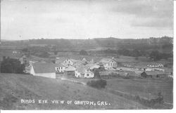 Bird's eye view of Graton, California