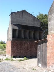 Remains of an apple dryer (evaporator) on Bodega Highway in Sebastopol, 2011