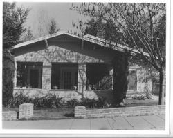 1915 California Bungalow house in the Valle Vista Addition, at 445 Vine Avenue, Sebastopol, California, 1993