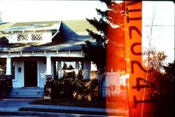 Circa 1915 Craftsman house at 234 North High Street, Sebastopol, California, 1976