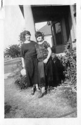 Edna and Evelyn Rand, about 1930
