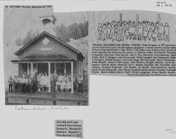 Coleman Valley School, Occidental reunion in 1979