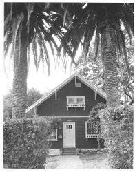 1915 California Bungalow house in the Laguna Vista Addition, at 7251 Maple Avenue, Sebastopol, California, 1993