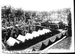 Gravenstein Apple Show exhibit of the Barlow Ranch youth camp by Laura E. Barlow in 1912