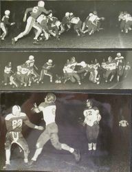 Analy High School football game vs San Rafael at San Rafael, Friday night, October 14, 1949