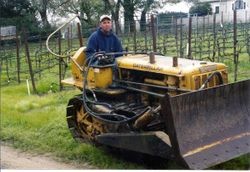 Eric Marshall of the Marshall Ranch at the 2005 Caterpillar Club Day