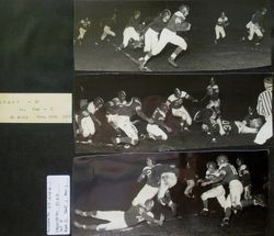 Analy High School football, fall 1952--Analy Tigers vs Tamalpais at Analy on November 18th, 1952