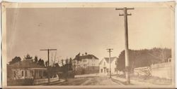 Bodega Avenue in Sebastopol looking west toward the Sebastopol Grammar School