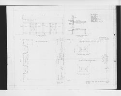 Architectural drawing related to the remodeling of a one-story brick building located on the corner of Third and B Streets, Santa Rosa, owned by Cornelius Shea, about 1920