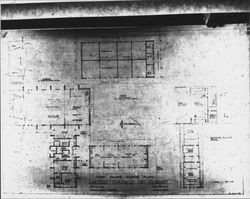 Floor plans for the United Church of Christ, Petaluma, California, June 26, 1961