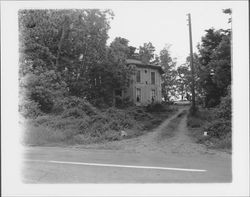 The Silas Martin Octagon House at 3925 Spring Hill Road, Two Rock, California, 1955