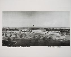 Official sketch of Coddingtown Regional Shopping Center, Santa Rosa, California, about 1962